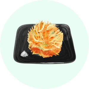 甘えびのかき揚げ